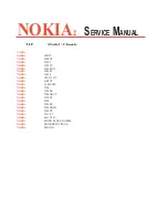 Nokia 14B59 Service Manual preview