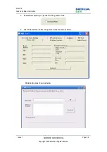 Предварительный просмотр 31 страницы Nokia 1506 Service Manual