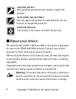 Preview for 6 page of Nokia 1506 User Manual