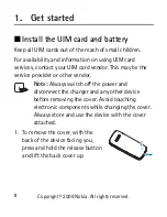 Preview for 8 page of Nokia 1506 User Manual