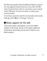 Preview for 13 page of Nokia 1506 User Manual