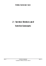 Предварительный просмотр 20 страницы Nokia 1606Arte Service Manual