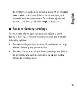 Preview for 46 page of Nokia 1680 - Classic Cell Phone User Manual