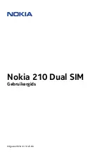 Nokia 210 Dual SIM Manual предпросмотр