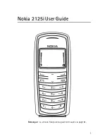 Предварительный просмотр 2 страницы Nokia 2125i User Manual