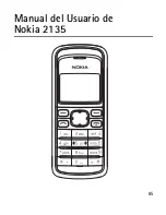 Preview for 66 page of Nokia 2135 User Manual