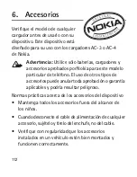 Preview for 113 page of Nokia 2135 User Manual