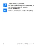 Предварительный просмотр 9 страницы Nokia 2330C User Manual