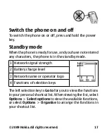 Preview for 18 page of Nokia 2330C User Manual