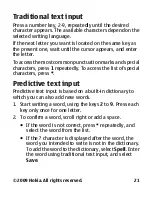 Preview for 22 page of Nokia 2330C User Manual