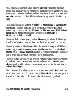 Preview for 30 page of Nokia 2330C User Manual