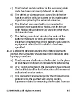 Preview for 66 page of Nokia 2330C User Manual