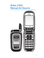 Предварительный просмотр 2 страницы Nokia 2366i - Cell Phone - Verizon Wireless (Spanish) Manual Del Usuario