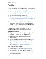Предварительный просмотр 93 страницы Nokia 2366i - Cell Phone - Verizon Wireless (Spanish) Manual Del Usuario