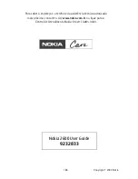 Предварительный просмотр 185 страницы Nokia 2600 classic User Manual