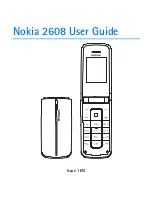 Nokia 2608 User Manual preview