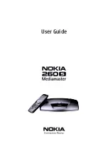 Nokia 260S Mediamaster User Manual preview