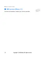 Предварительный просмотр 87 страницы Nokia 2650 - Cell Phone 1 MB User Manual