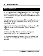 Preview for 62 page of Nokia 2690 User Manual