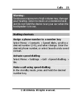 Preview for 23 page of Nokia 2710 User Manual