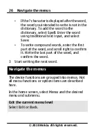 Preview for 26 page of Nokia 2710 User Manual