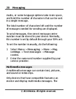 Preview for 28 page of Nokia 2710 User Manual