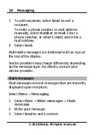 Preview for 30 page of Nokia 2710 User Manual