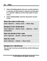 Preview for 62 page of Nokia 2710 User Manual