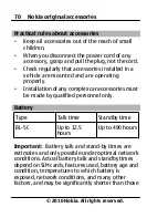 Preview for 70 page of Nokia 2710 User Manual