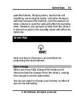 Preview for 71 page of Nokia 2710 User Manual