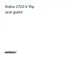Nokia 2720 V Flip User Manual preview