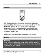 Предварительный просмотр 9 страницы Nokia 2720 User Manual