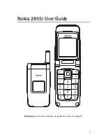 Nokia 2855i User Manual предпросмотр