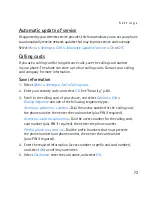 Предварительный просмотр 74 страницы Nokia 2865 User Manual