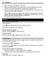 Preview for 20 page of Nokia 305 User Manual