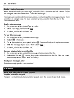 Preview for 22 page of Nokia 305 User Manual