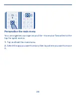 Preview for 23 page of Nokia 308 User Manual