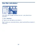 Preview for 32 page of Nokia 308 User Manual