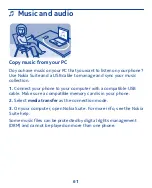 Preview for 61 page of Nokia 308 User Manual