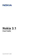 Nokia 31 User Manual предпросмотр