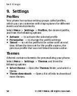 Preview for 54 page of Nokia 3110 Evolve User Manual