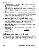 Preview for 66 page of Nokia 3110 Evolve User Manual