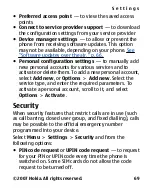 Preview for 69 page of Nokia 3110 Evolve User Manual