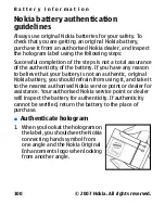 Preview for 100 page of Nokia 3110 Evolve User Manual