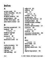 Preview for 112 page of Nokia 3110 Evolve User Manual