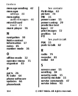 Preview for 114 page of Nokia 3110 Evolve User Manual