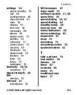 Preview for 115 page of Nokia 3110 Evolve User Manual