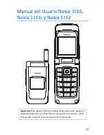 Preview for 96 page of Nokia 3152 User Manual