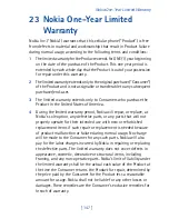 Предварительный просмотр 158 страницы Nokia 3520 - Cell Phone - AMPS User Manual