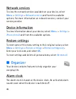 Preview for 47 page of Nokia 3606 User Manual